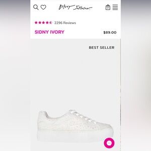 Betsey Johnson Sidney Sneakers